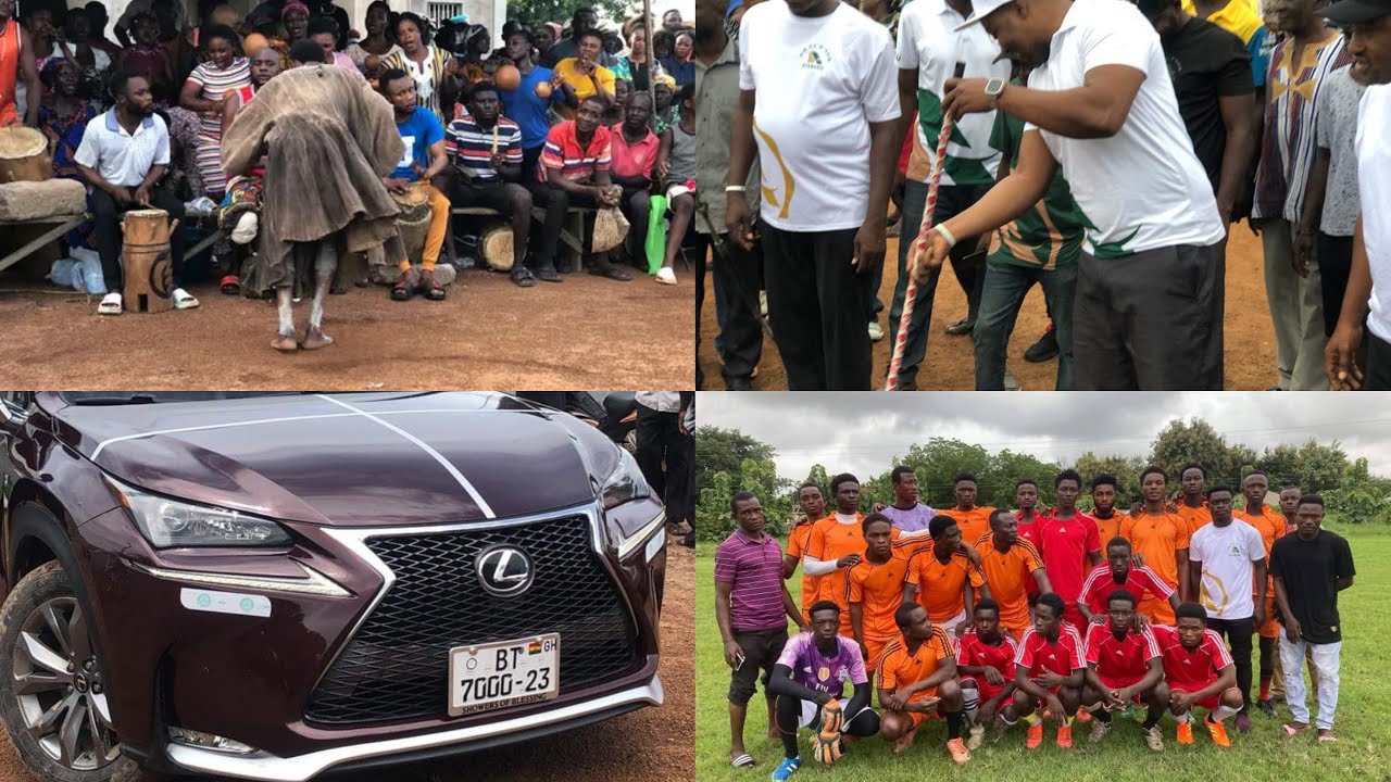 FOYAWO FESTIVAL: DAY 1 programmes Summary(All in one) Fertish priests, clean up,Donation, soccer