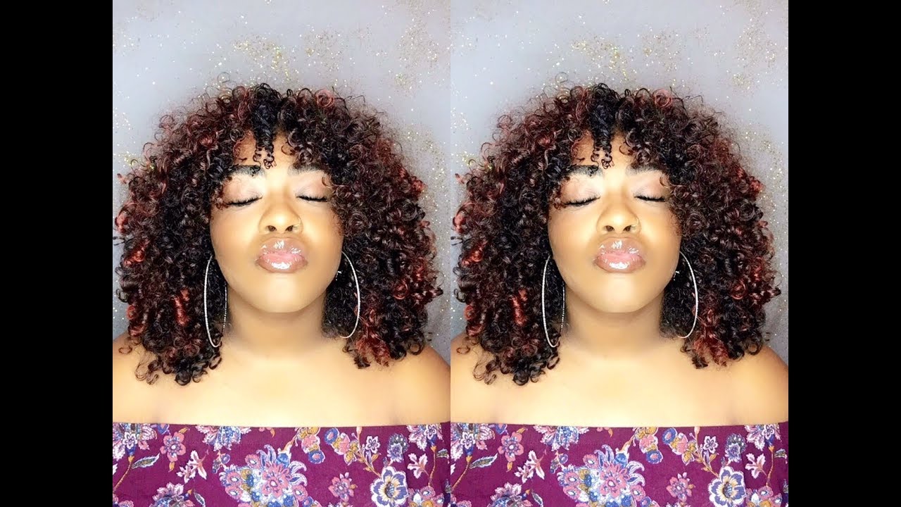THE BEST CURLY WIG EVER!!!!!! $14 Creta Girl half wig  samsbeauty.com