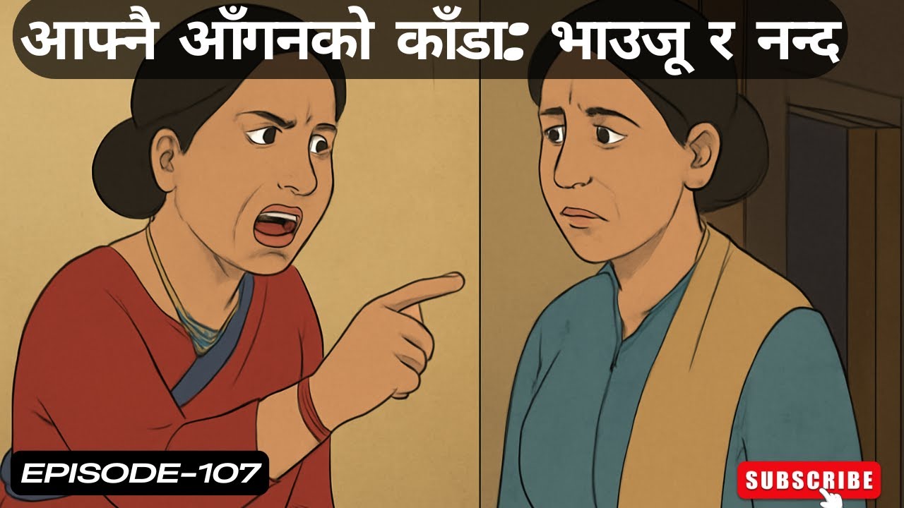 आफ्नै आँगनको काँडा: भाउजू र नन्द - 107 #kathamandap #lokkatha #nandabhauju