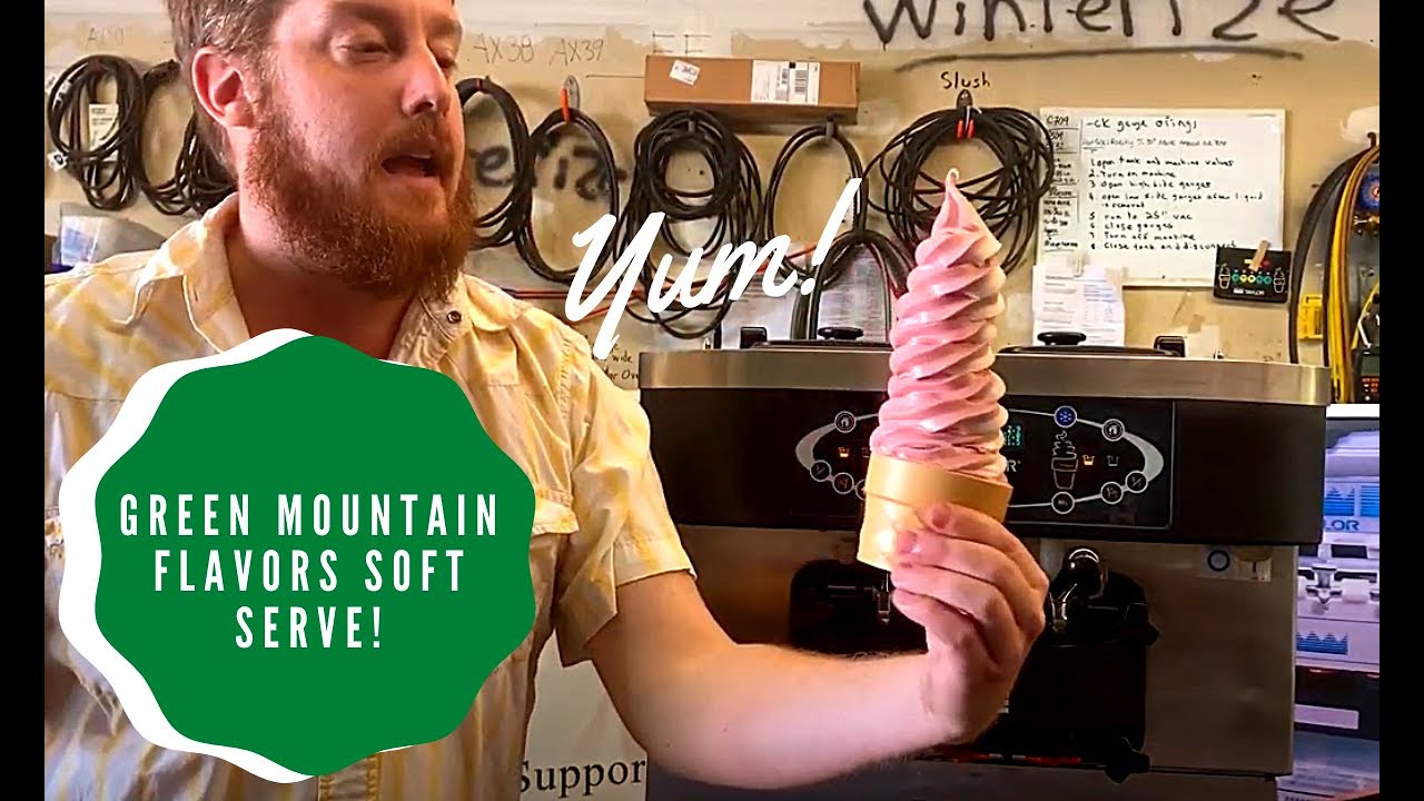 Make Quality Soft Serve Using Green Mountain Flavors!