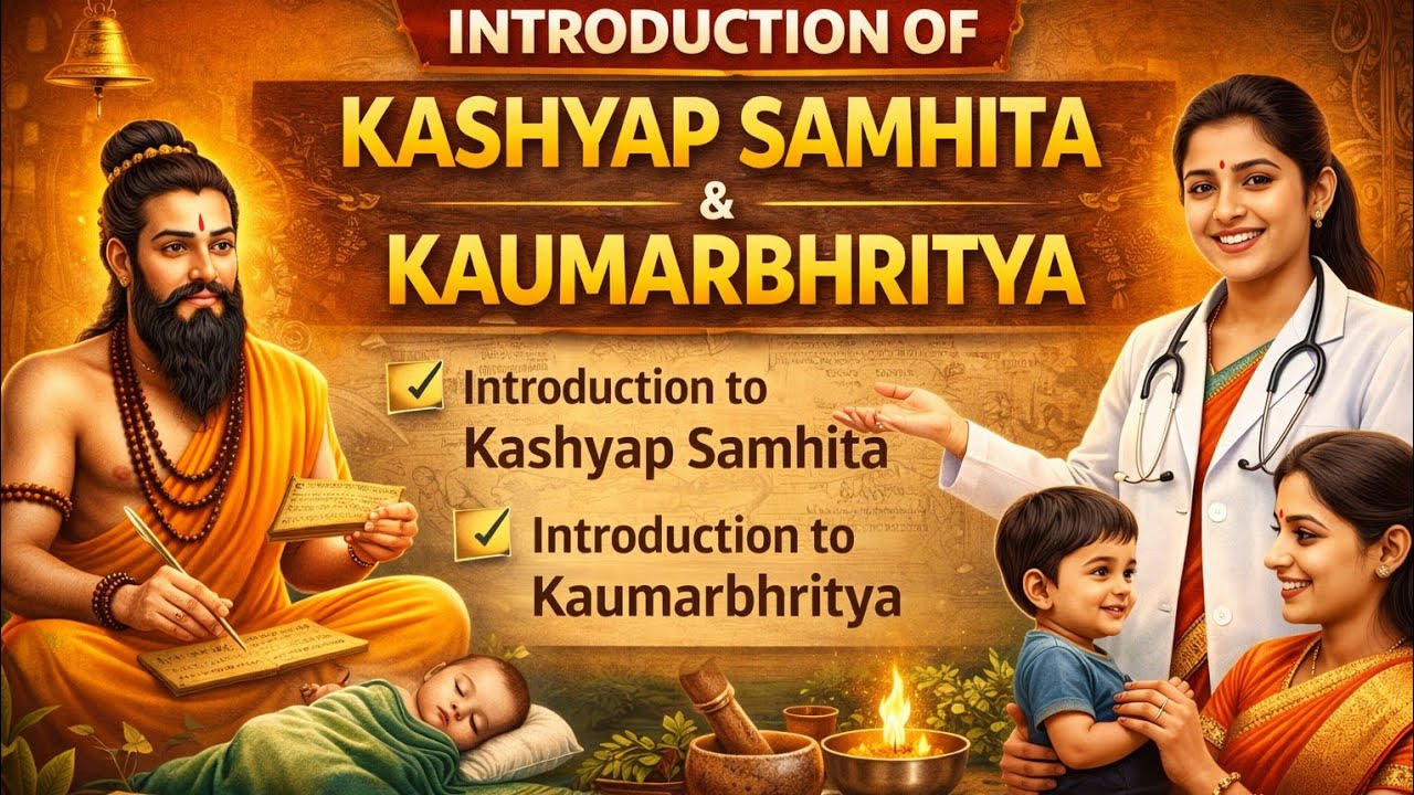 काश्यप संहिता एवं कौमारभृत्य का परिचय || Kaumarbrihatya || kashyap samhita || BAMS || Ayurmudda