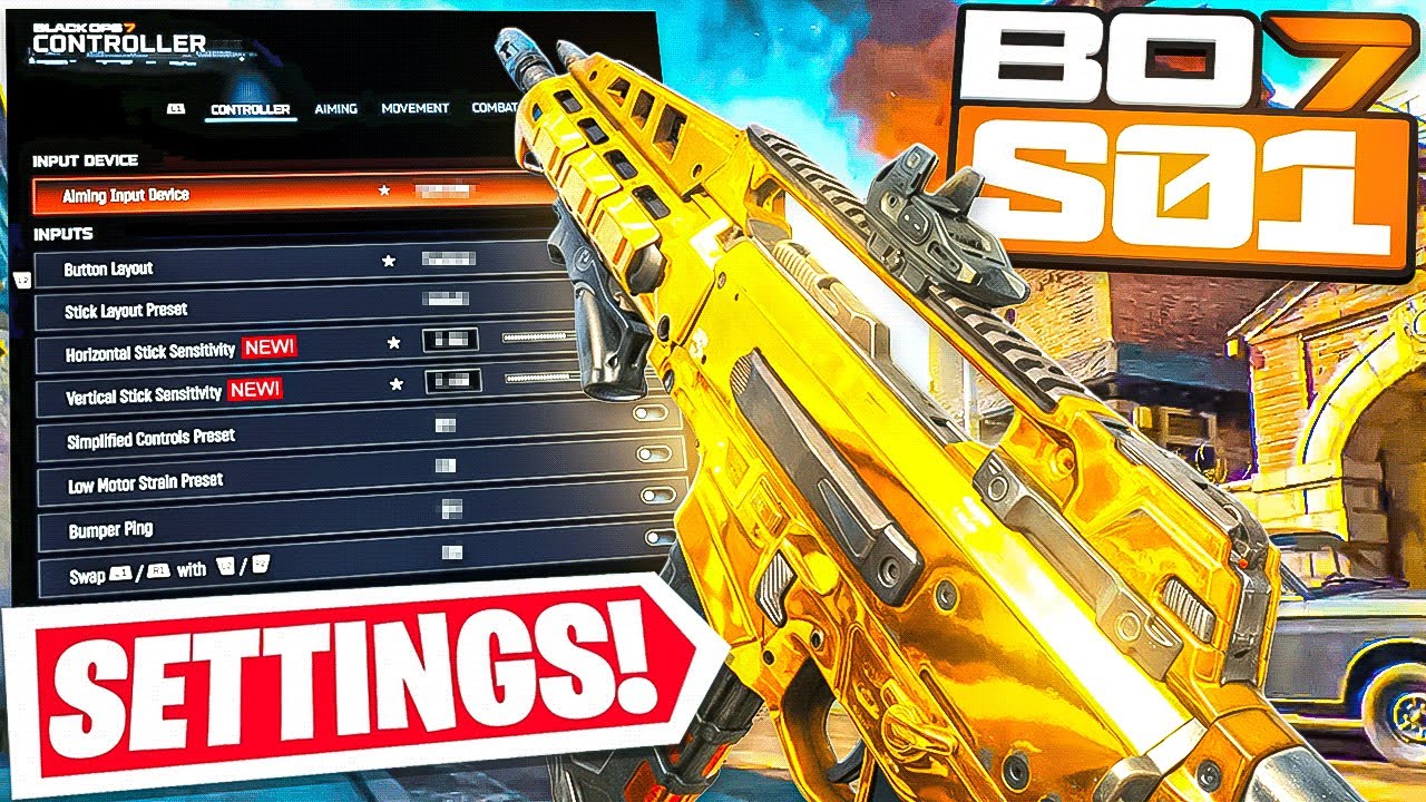 ИЗМЕНИТЕ НАСТРОЙКИ BLACK OPS 7 *СРАЗУ* после обновления! 🎮 (Лучшие настройки BO7 для PS5/XBOX/PC)