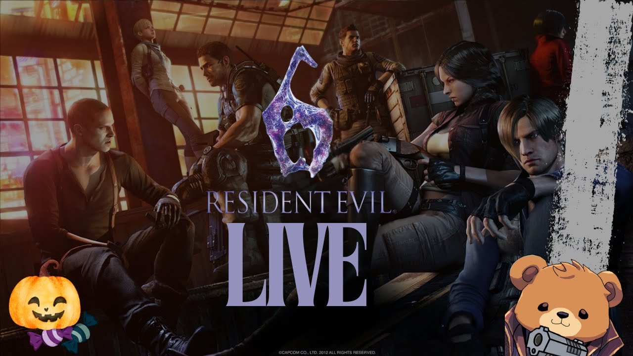 Resident Evil Marathon: Resident Evil 6 Live Blind Let´s Play 02 [Finale]
