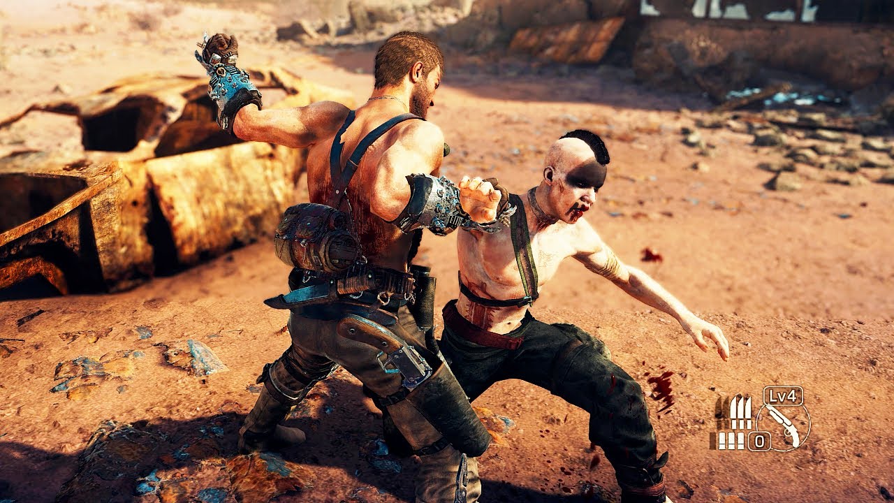 Mad Max (PC) - Brutal Fighting Gameplay Showcase - 4K/60FPS