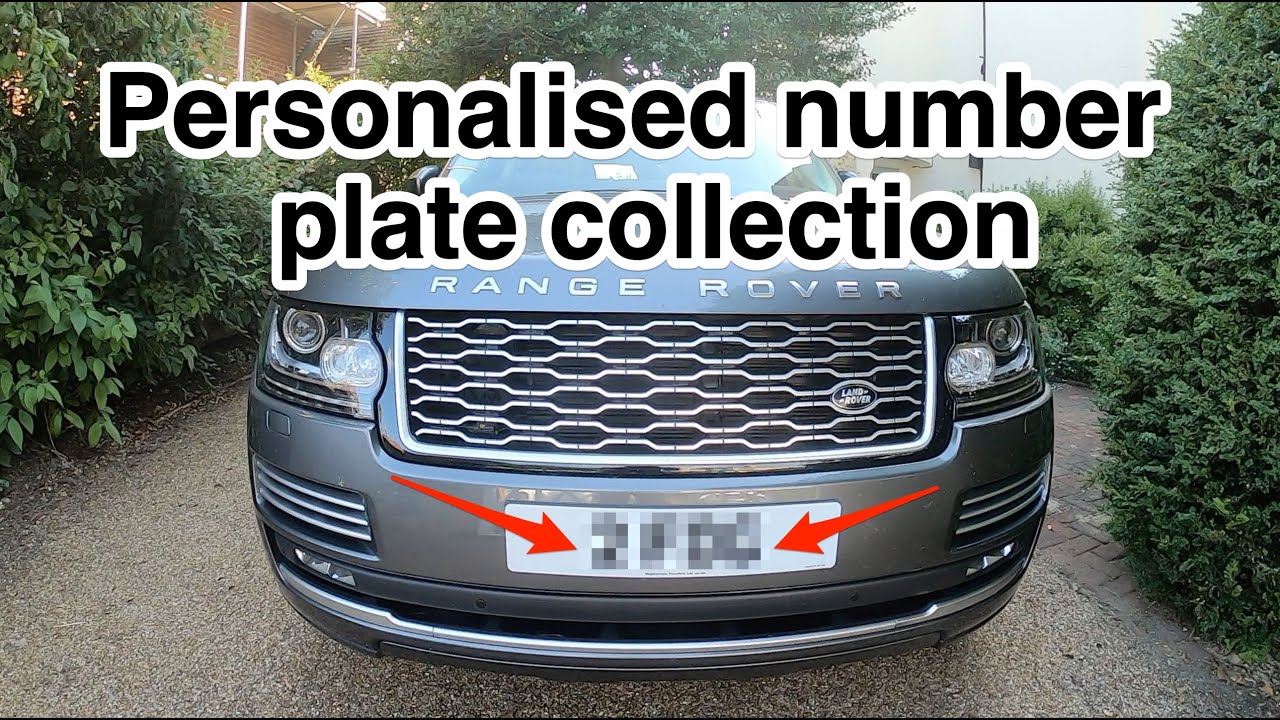 A tour of our personalised registration plate collection