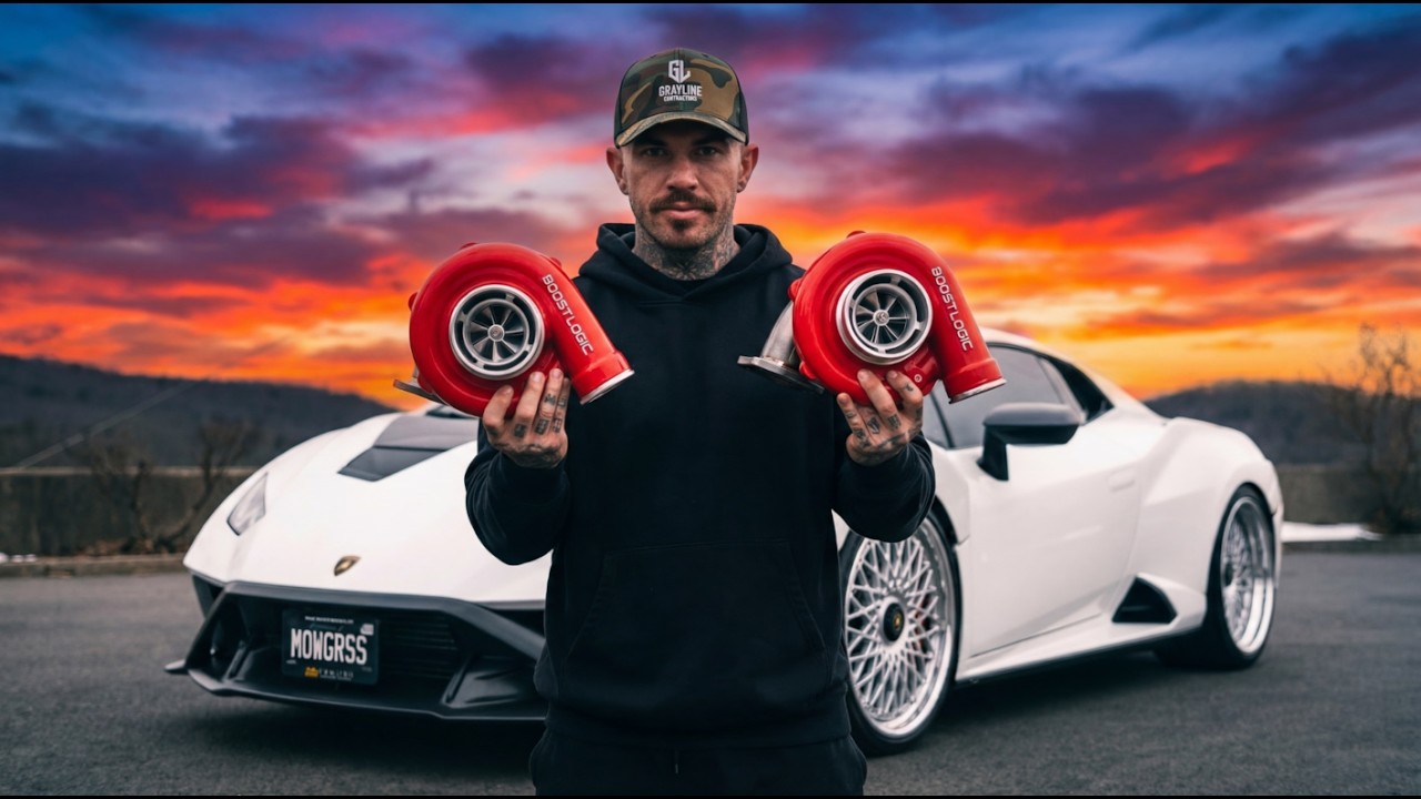 Я испортил свой Lamborghini STO… (900 л.с., двойной турбонаддув)
