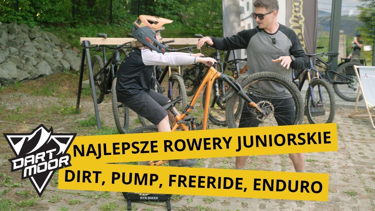 Dziecięce rowery do skakania - dirt, pump, freeride, enduro