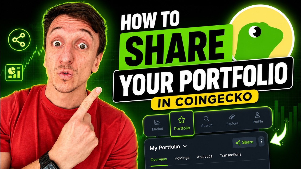 How To Share Your Portfolio In Coingecko