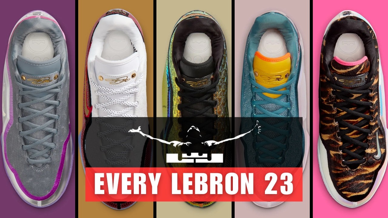 EVERY Nike LeBron 23 Releases of 2025