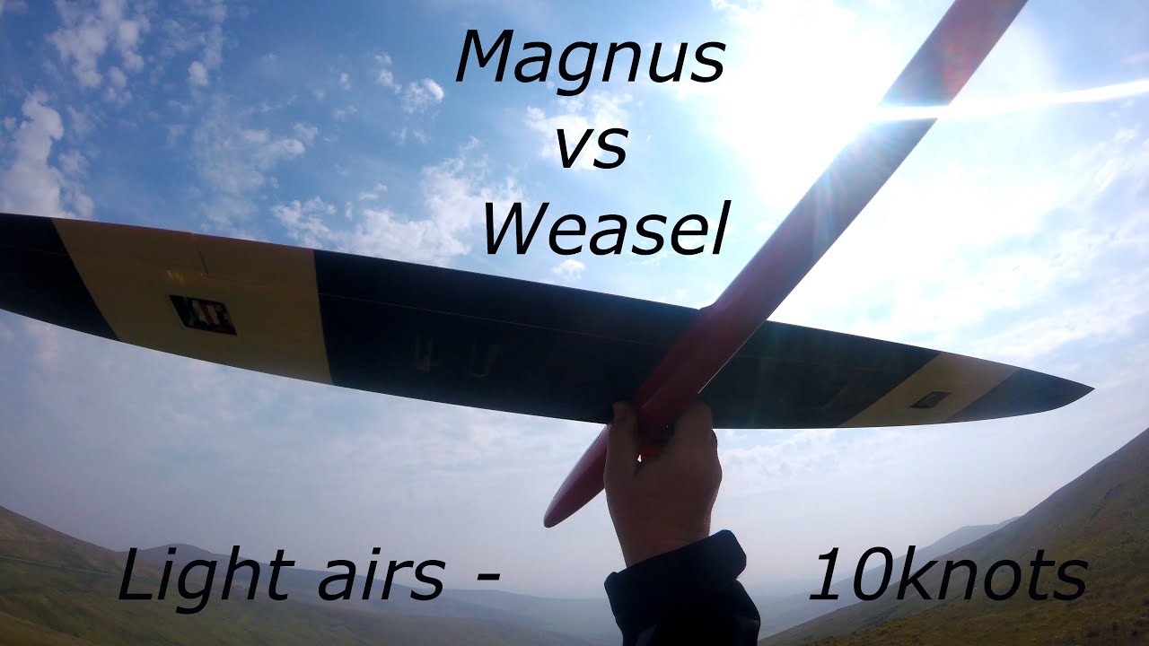 TJIRC Magnus vs Weasel in Light Airs at the Slope