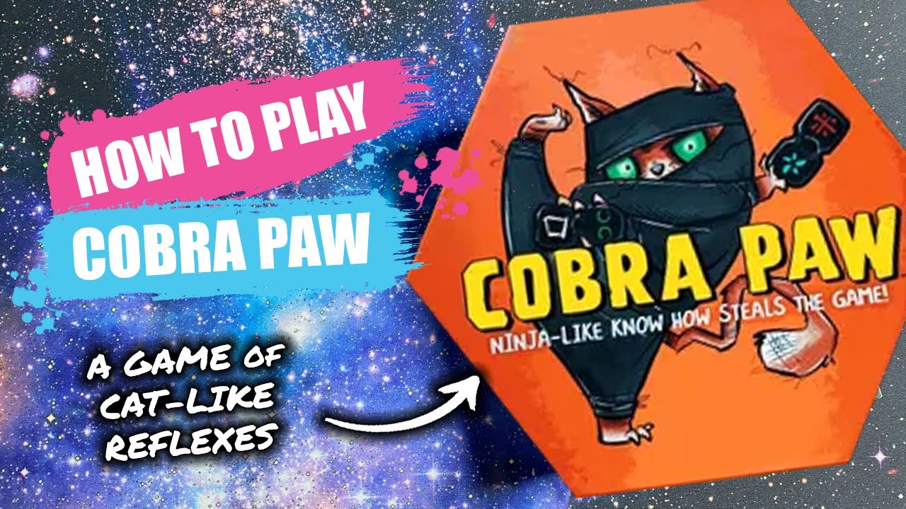 How to Play Cobra Paw | Board Game Rules & Instructions
