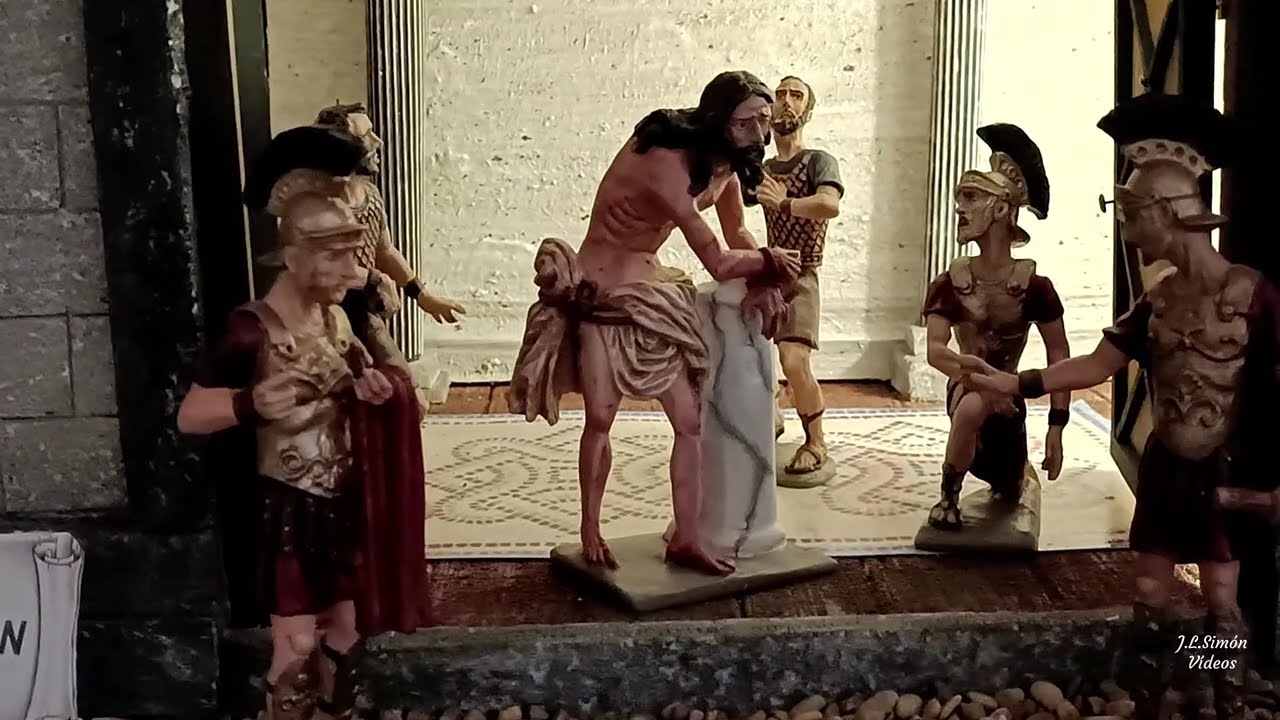 ESCENAS DE LA PASIÓN  taller de belenes  Parroquia San León Magno(Madrid 2022) #Cuaresma2022