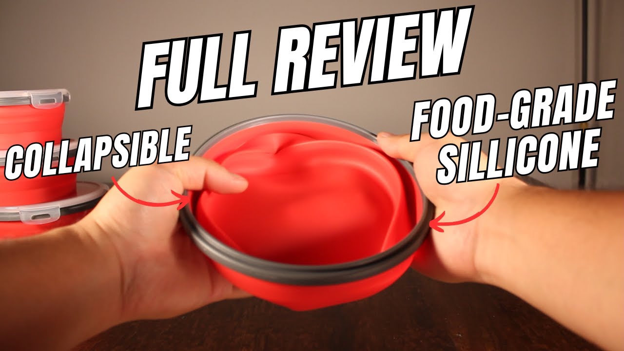 These Collapsible Bowls Save So Much Space | Camping & Meal Prep Review