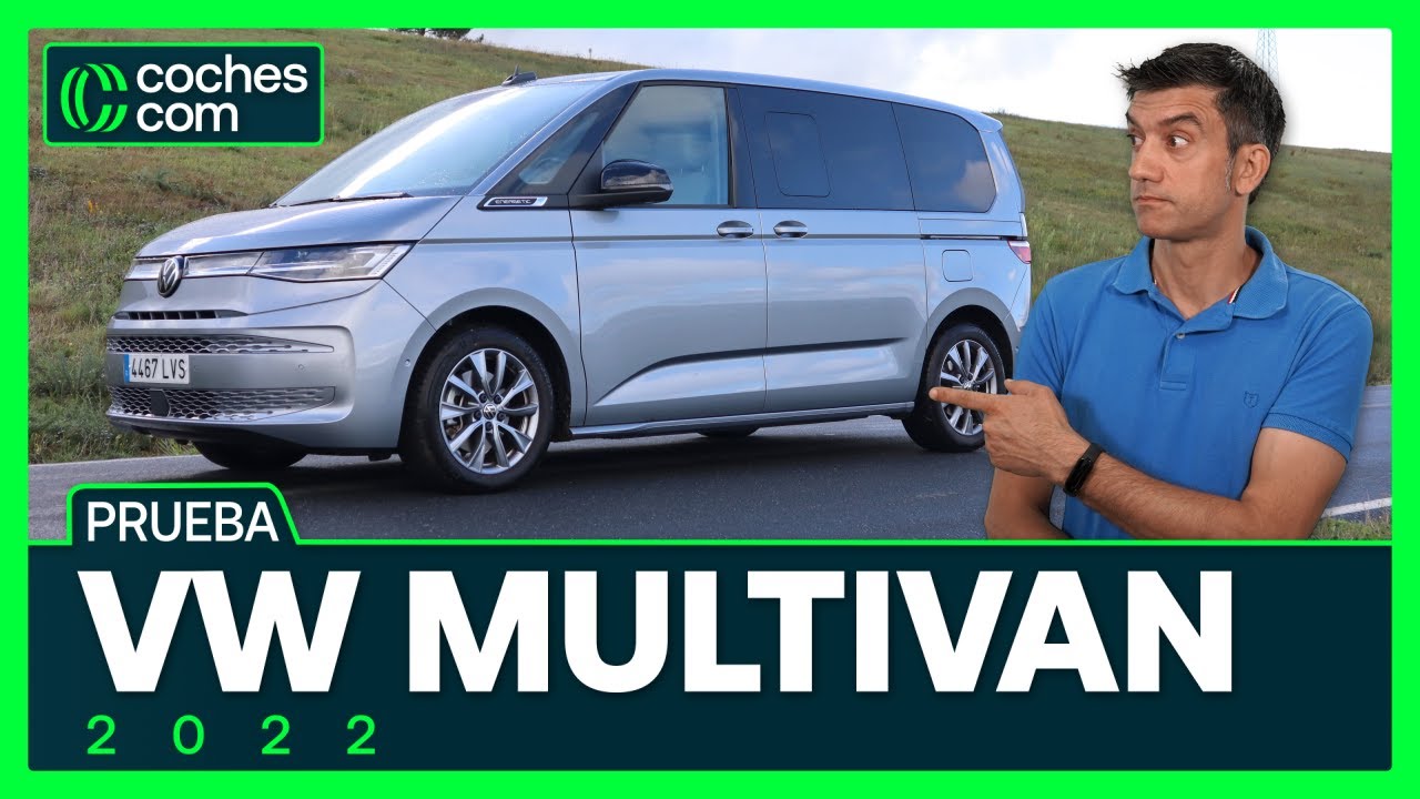 VOLKSWAGEN MULTIVAN T7 ➡ La sorpresa HÍBRIDA del año 👌 Prueba | Opinión | coches.com