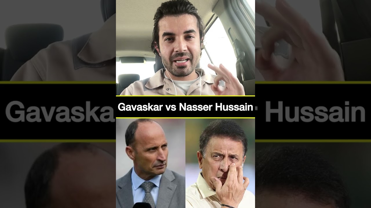 Gavaskar vs Nasser Hussain! 😲 Sunny Slams 