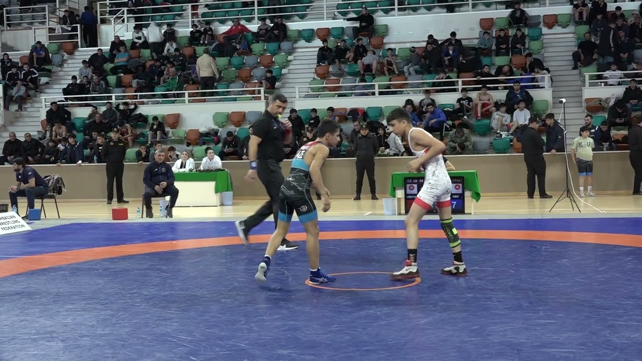 1/4 final GR - 48 kg: Abdurrəhman Hüseynli - Sədiyar Yəhyazadə