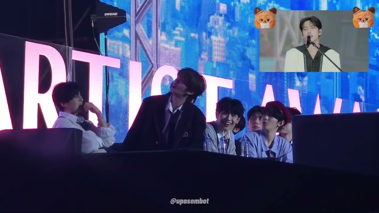 241227 AAA2024 ZEROBASEONE (제로베이스원) reaction DAY6 (데이식스) - welcome to the show+녹아네려요+한 페이지가 될 수 있데