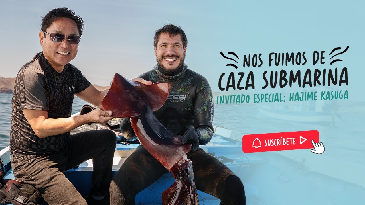NOS FUIMOS DE CAZA SUBMARINA | CON HAJIME KASUGA