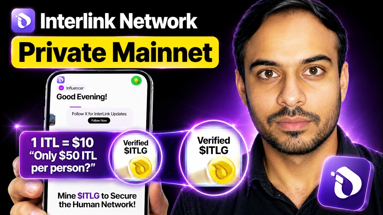 Interlink V 6.0 & ITLG Verification | ITL Price? | Interlink Network New Update | Private Mainnet 😱