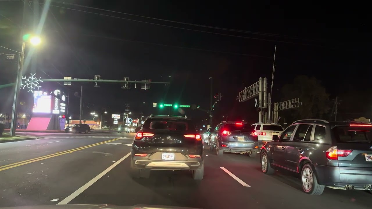 Morrow Georgia 4K Night Drive Tour