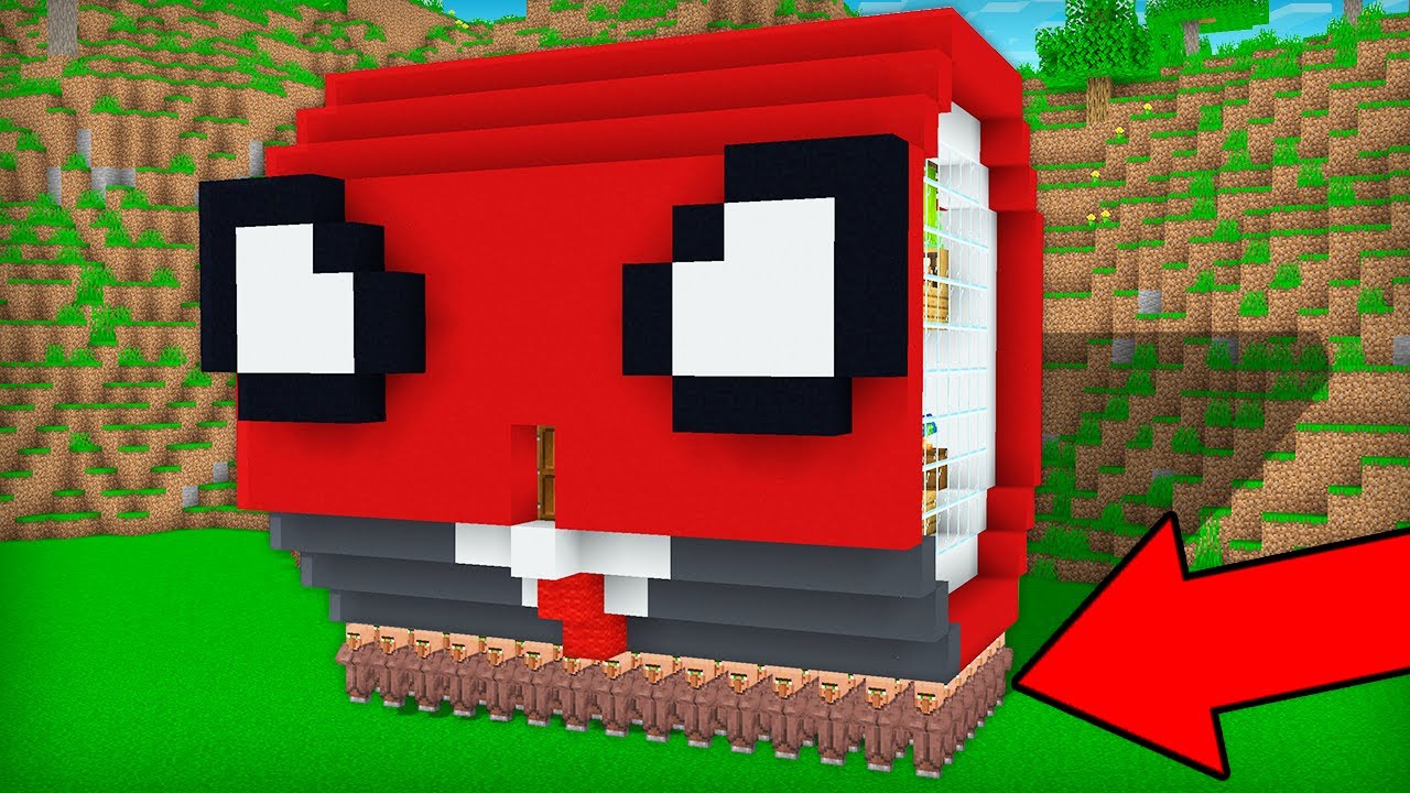 NEDEN KÖYLÜLER EVİMİ TAŞIYOR? - Minecraft