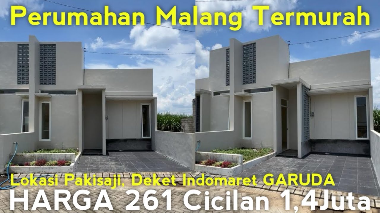 RUMAH MALANG TERMURAH 😱😱CICILAN 1 JUTAAN DI PAKISAJI⁉️