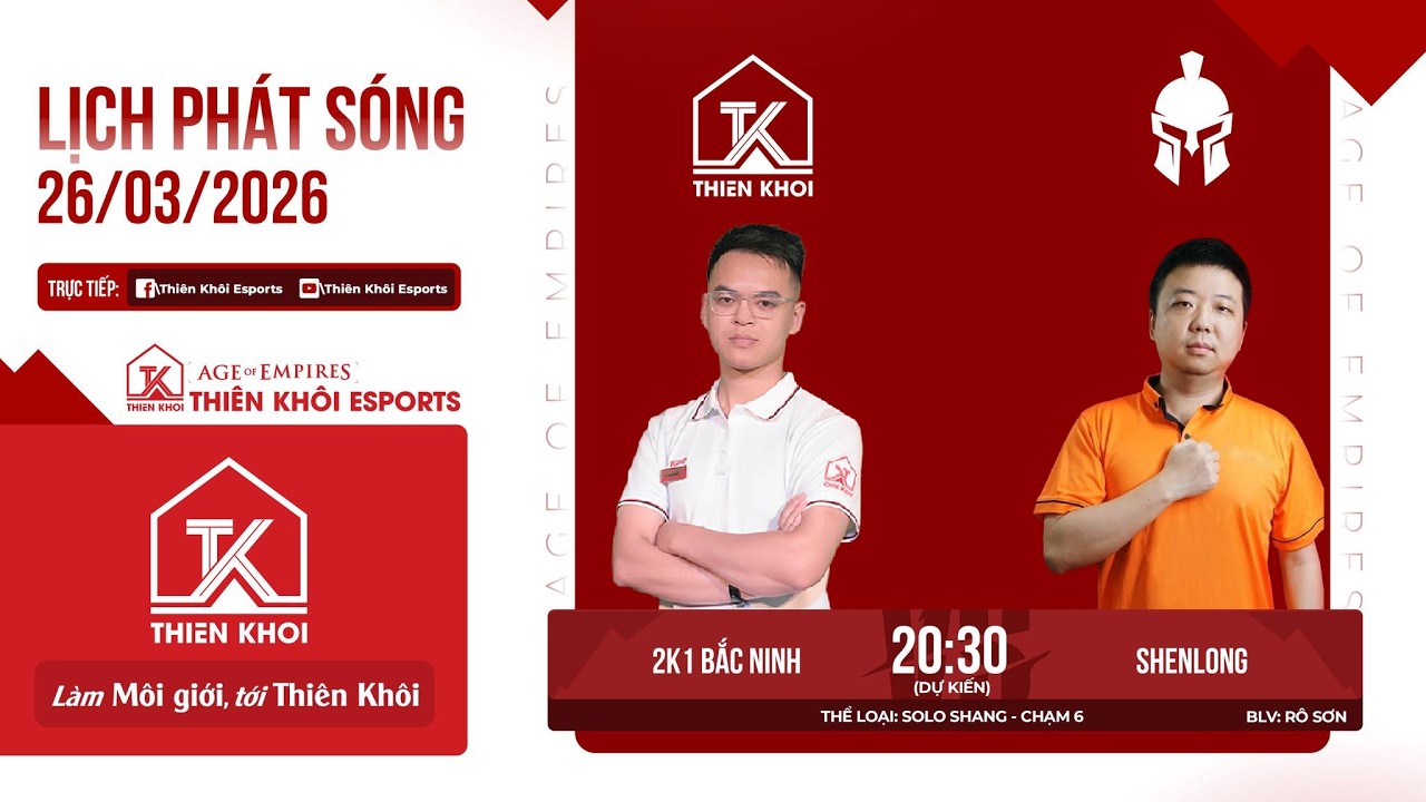 Trực Tiếp | Shenlong Thi&ecirc;n Kh&ocirc;i_2k1 | Solo Assyrian | BLV: RBS | 26/03/2026
