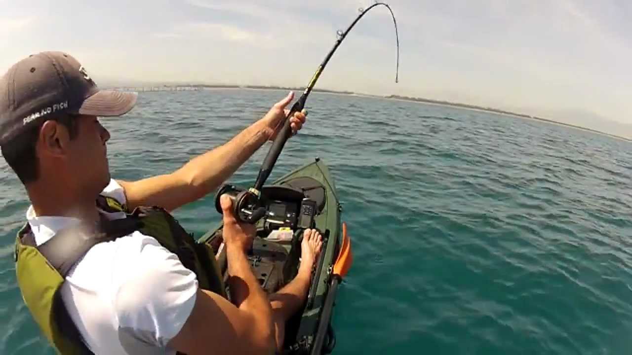 Tonno rosso in kayak!