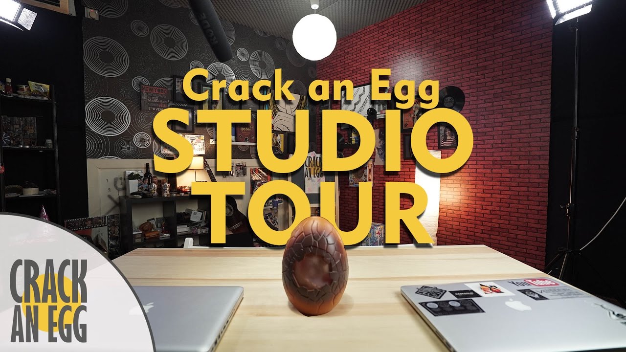 STUDIO TOUR CRACK AN EGG #TGIF
