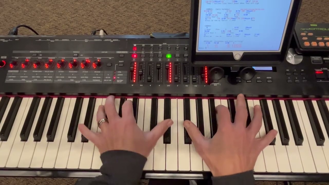 I Need Thee Every Hour -  Piano Tutorial B