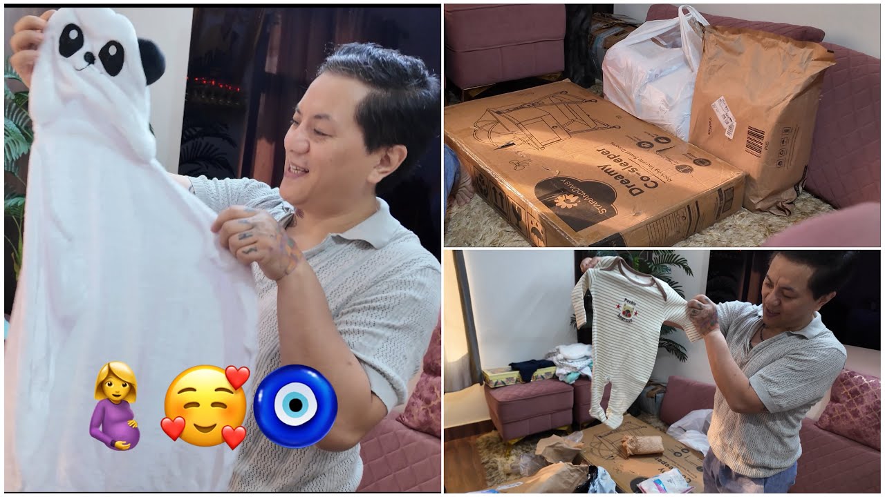UNBOXING BABY ESSENTIALS GIFTED BY MY BROTHER-IN-LAW🎁❤️