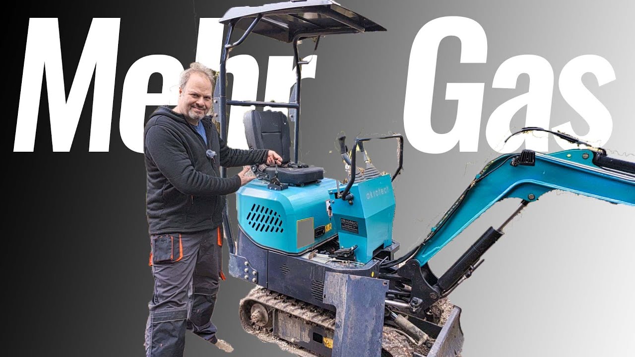 Mehr Gas beim China Minibagger