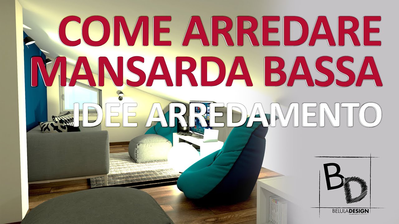 COME ARREDARE UNA MANSARDA BASSA | Belula Design