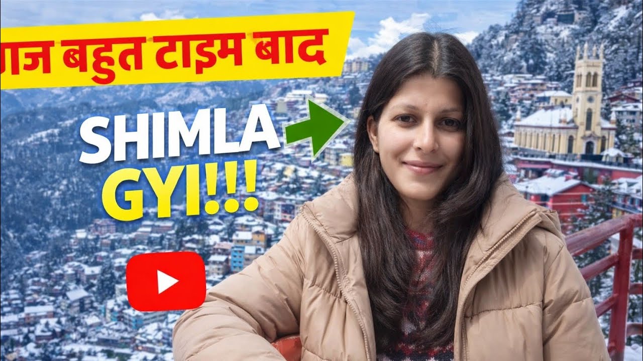 Bahut Dino Baad Shimla Jana Hua ❄️ | Travel Vlog in Hindi
