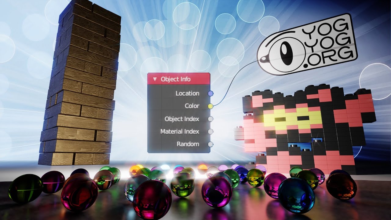 Six Tricks With Blender's Object Info Node