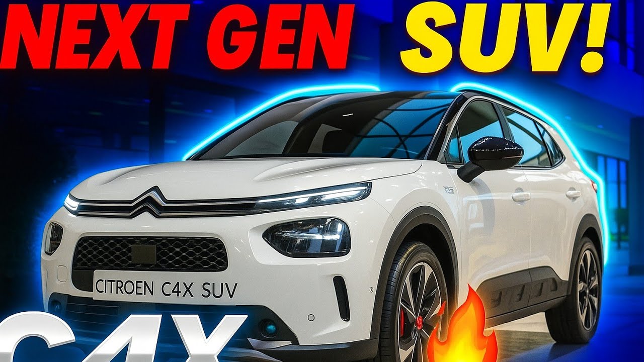 Citroën C4X SUV 2026 !Full review - Exterior ,Interior, Performance & Price