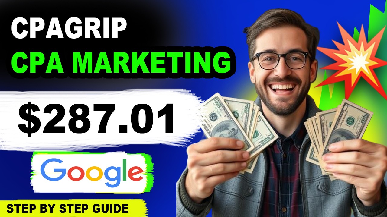 How To Advertise CPA Offers with CPAGRIP | Beginners Guide
