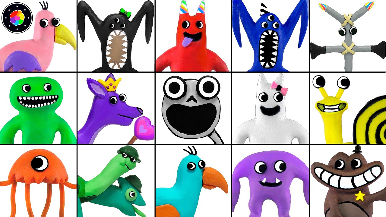 ESCULPIENDO a TODA la BANBAN GANG hasta el CHAPTER 3 (Garten of Banban 3) Plastilina | PlastiVerse