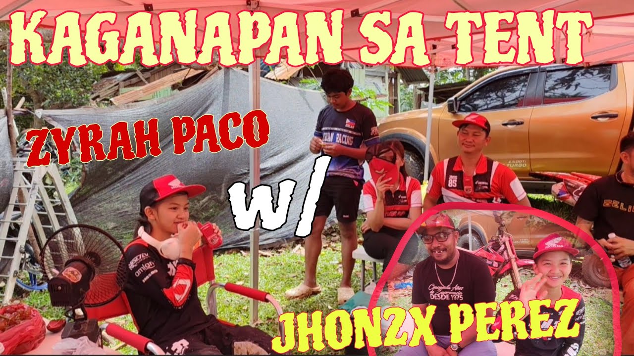 ZYRAH PACO MAGALING NA MAG CHAVACANO ll KAGANAPAN SA TENT