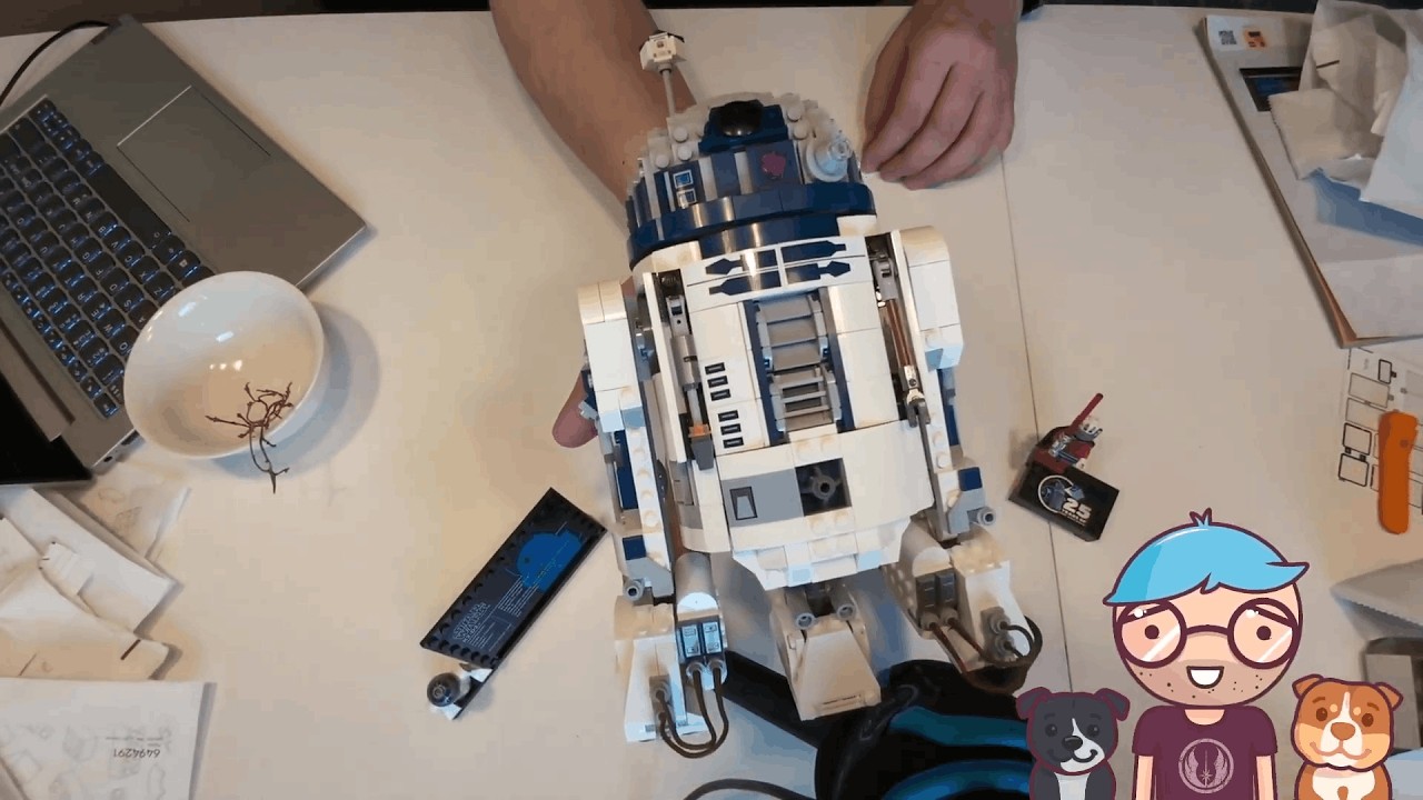 🤖🔧⚪🔵 LEGO® Star Wars™ R2-D2™ #75379 - pt.2