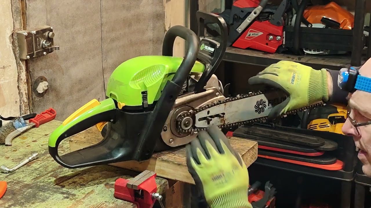 Fieldmann FZP 5816-B, 58cc, 2.4kВт, 16&rdquo;