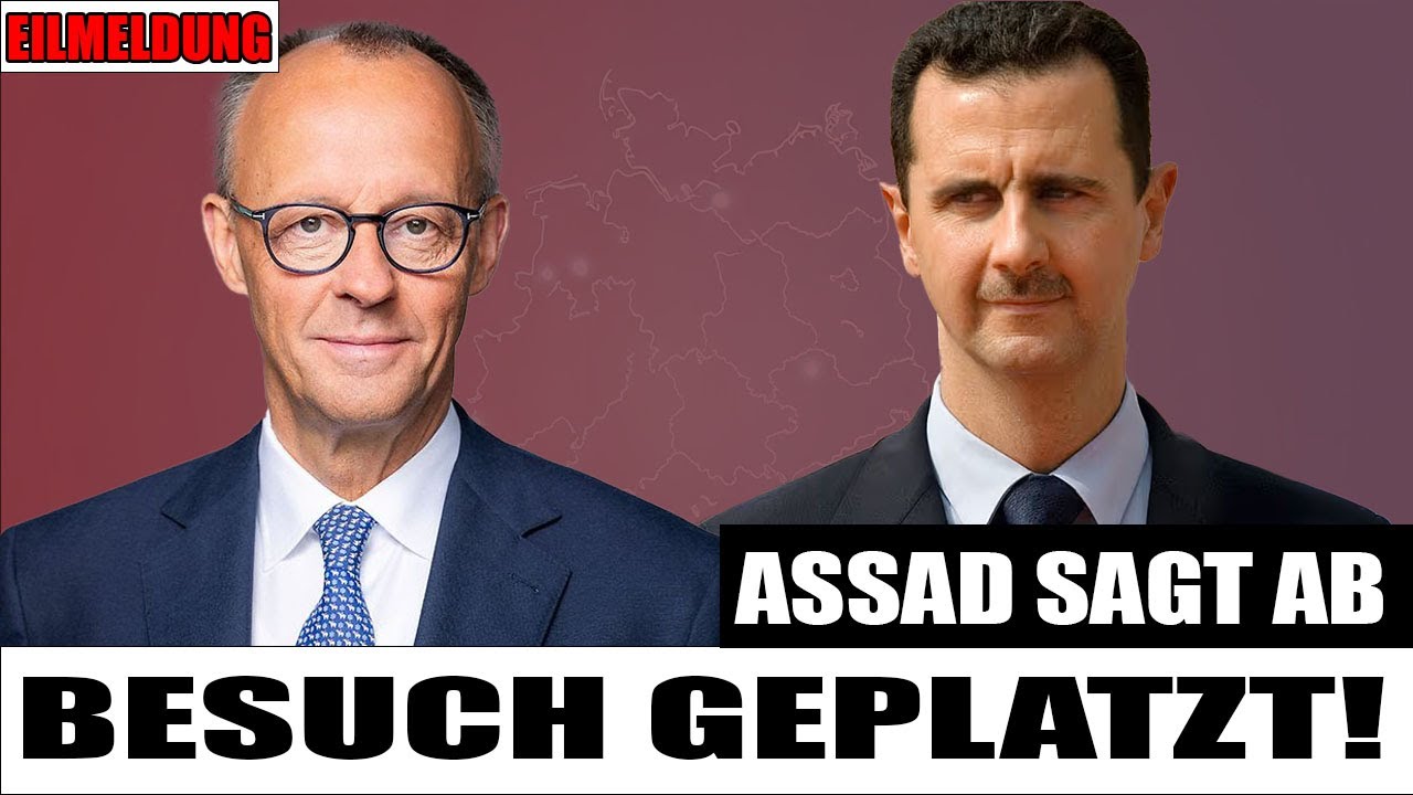Deutschland-News: Syrischer Präsident sagt geplanten Besuch vorerst ab 🇩🇪🇸🇾