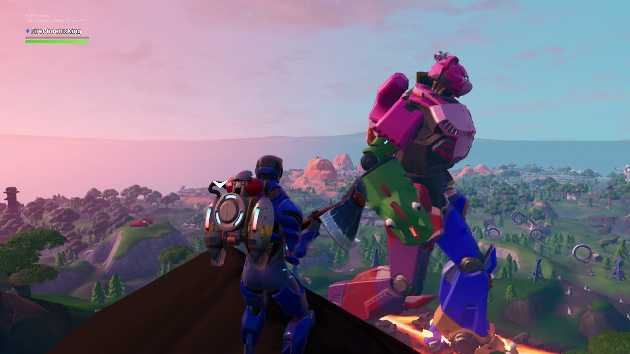FORTNITE ROBOT VS MONSTER EVENT! (GAMEPLAY ONLY - NO COMMENTARY) (1080P 60FPS)