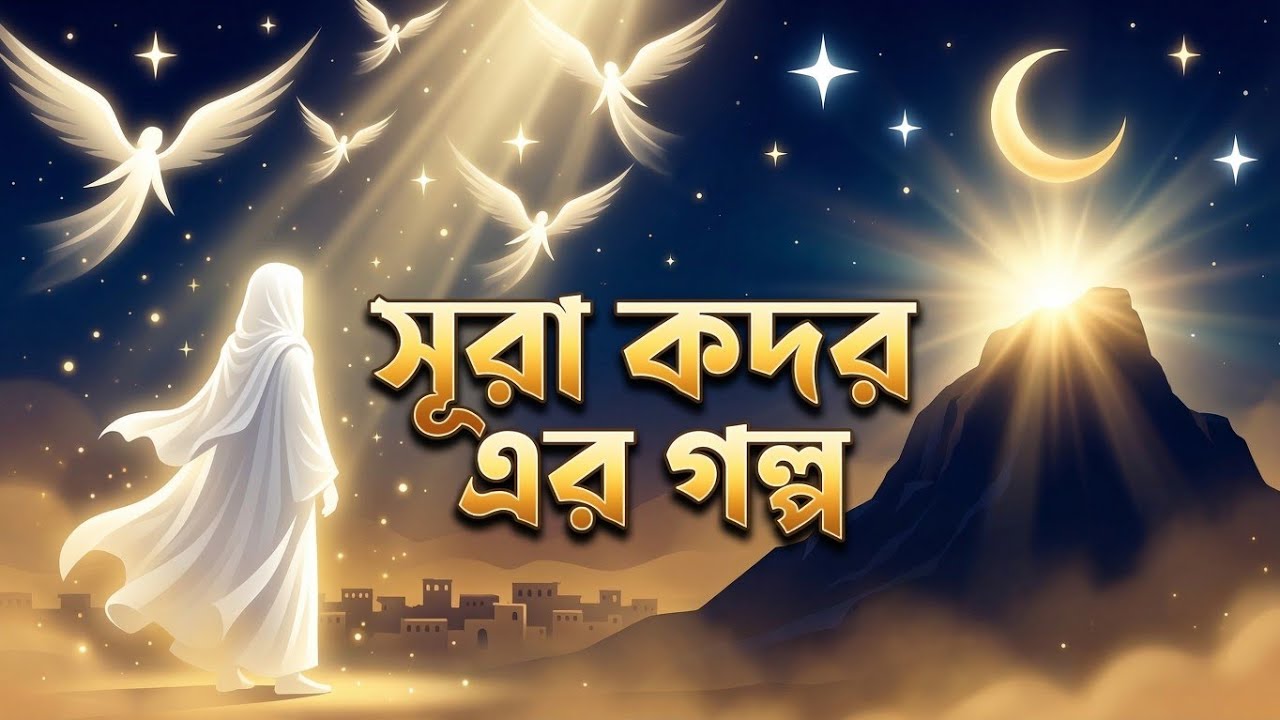 সূরা কদর এর গল্প | লায়লাতুল কদর রাতের সম্পূর্ণ ইতিহাস | Surah Al-Qadr | ইসলামি বাংলা গল্প 
