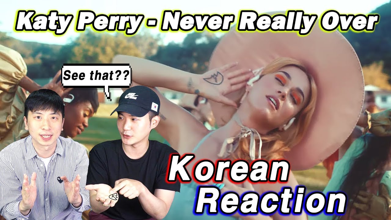 🔥(ENG)/ KOREAN Rappers / react to Katy Perry - Never Really Over💧💧