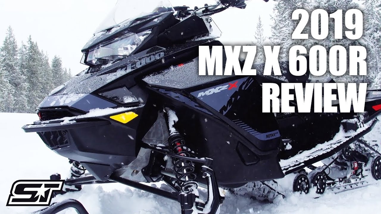 Полный обзор Ski-Doo MXZ X 600R 2019 года