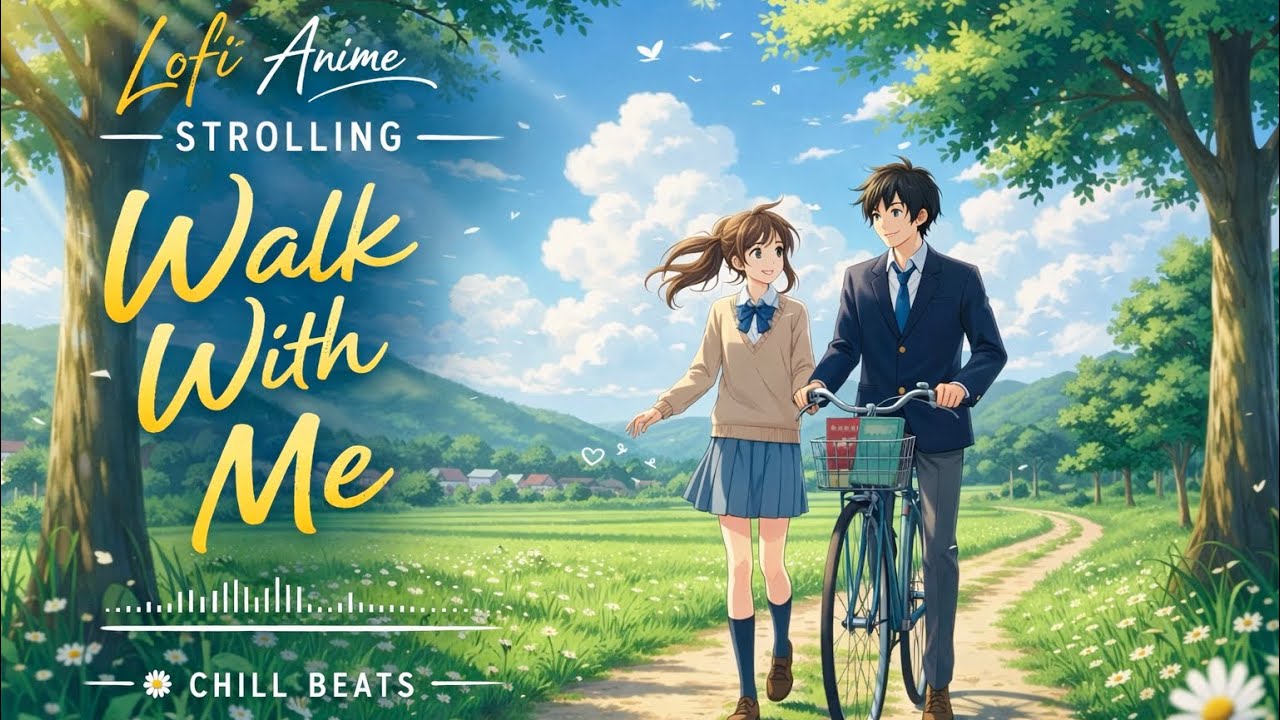 Anime Lofi 🌿 Countryside Walk | Relaxing Chill Beats