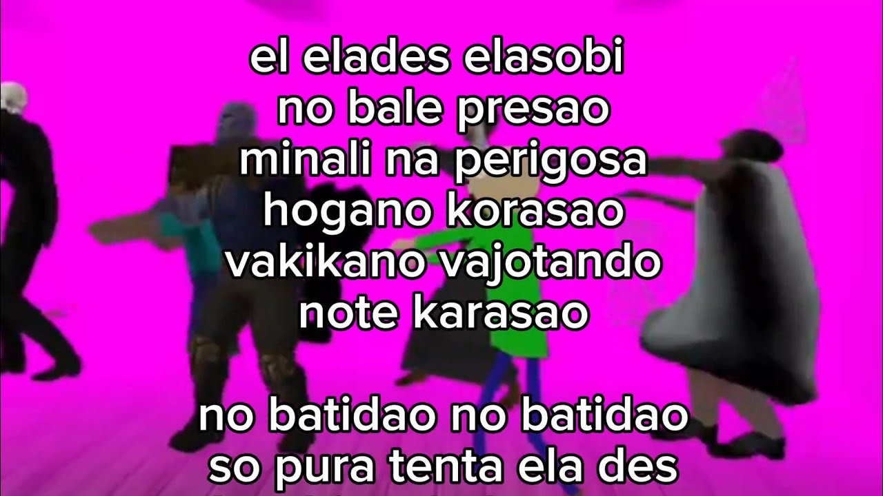 No Batidao No Batidao Phonk Lyrics 😈