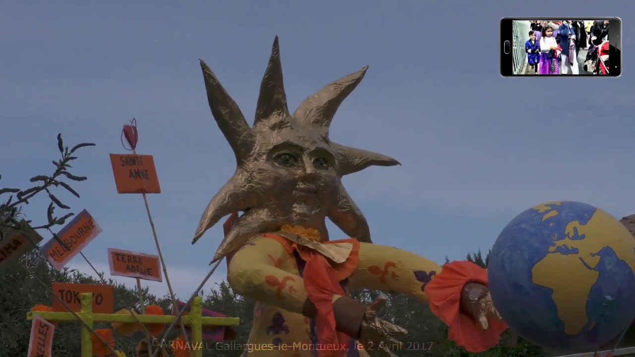 Carnaval 2017 à  Gallargues-le-Montueux