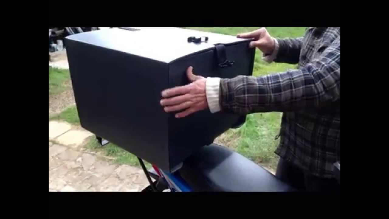 USM MOTORCYCLES - Pizza Box & Carrier Demo